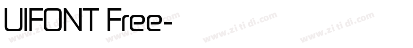 UIFONT Free字体转换